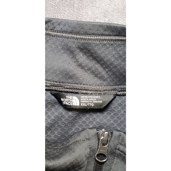 The North Face Sz XXL Men's 1/4 Zip Performance Thermal Pullover Gray C11-5 - Picture 5 of 8